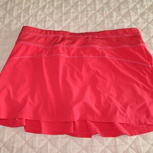 Athleta Pink Athletic Skirt Size XL